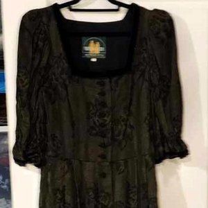 Traditional Bavarian Button Down Dress- Sz 40